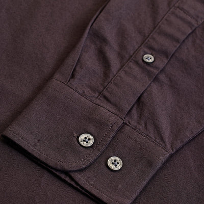 Dark Brown Slim Fit Shirt