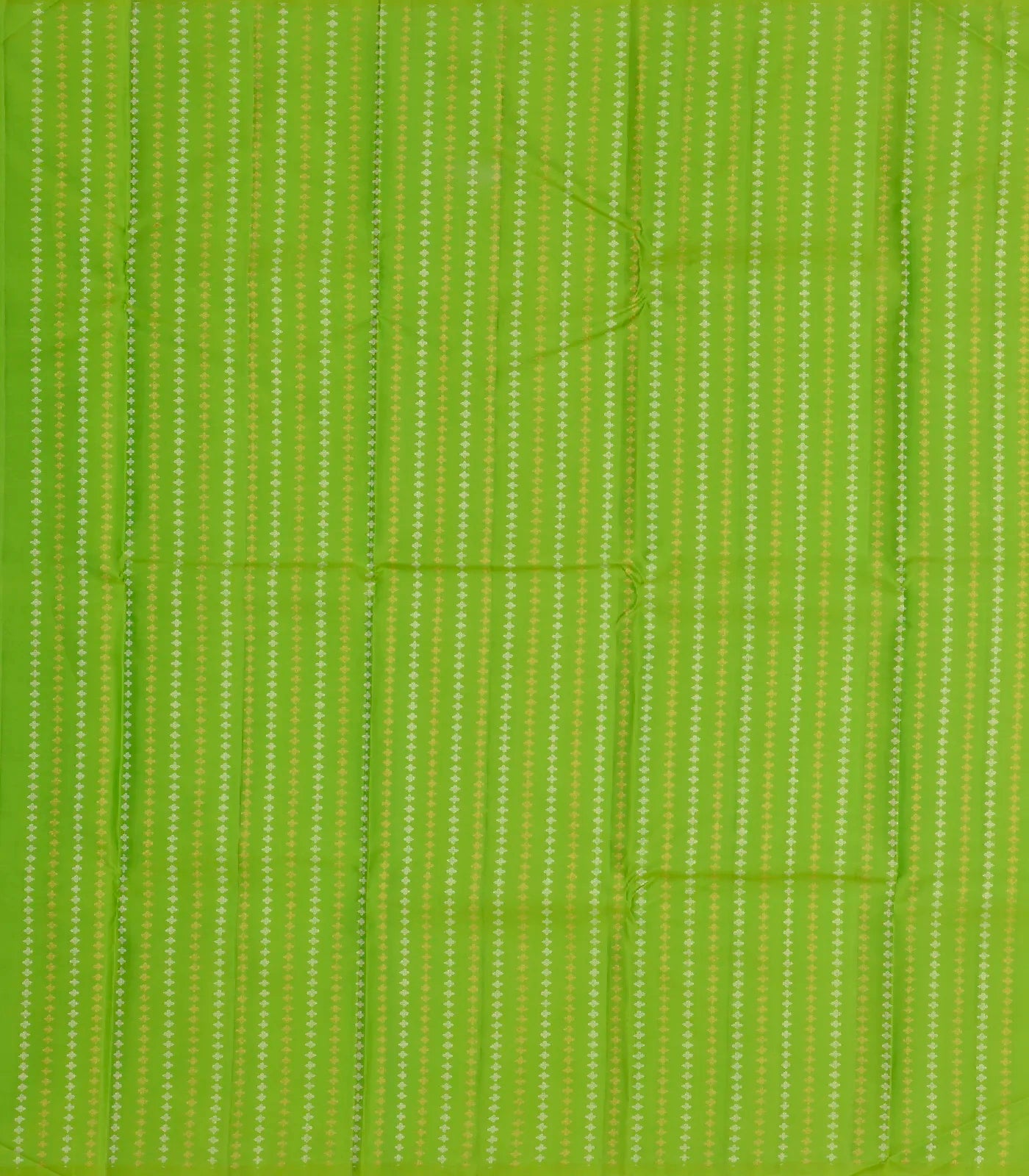 Purple Handloom Kanchipuram Silk Saree With Ikat Floral Buttas