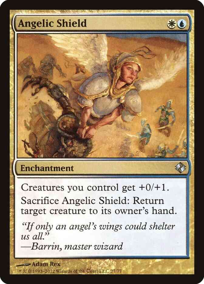 Angelic Shield [27] [Duel Decks Venser vs Koth] [Non-Foil]