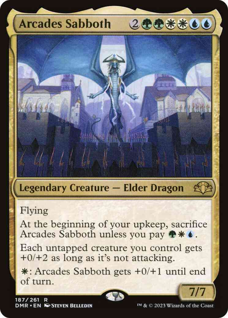 Arcades Sabboth [187] [Dominaria Remastered] [Non-Foil]