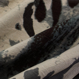 Cream Textured Abstract Shirt