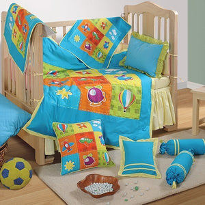 Aero Plane Baby Cot Set-1003