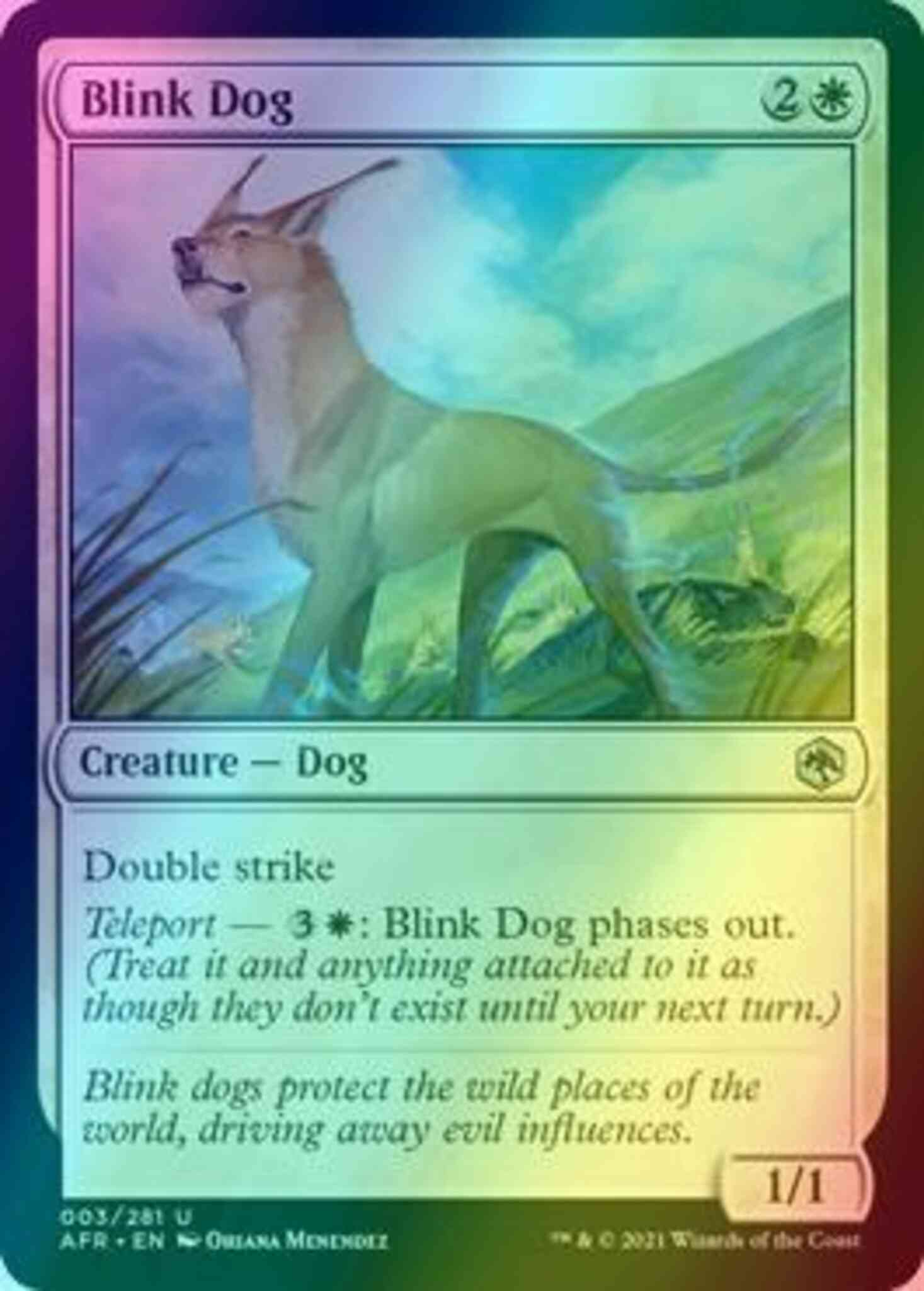 Blink Dog [3] [Adventures In The Forgotten Realms] [Foil]