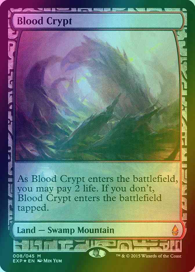 Blood Crypt [8] [Masterpiece Series] [Zendikar Expeditions] [Foil]