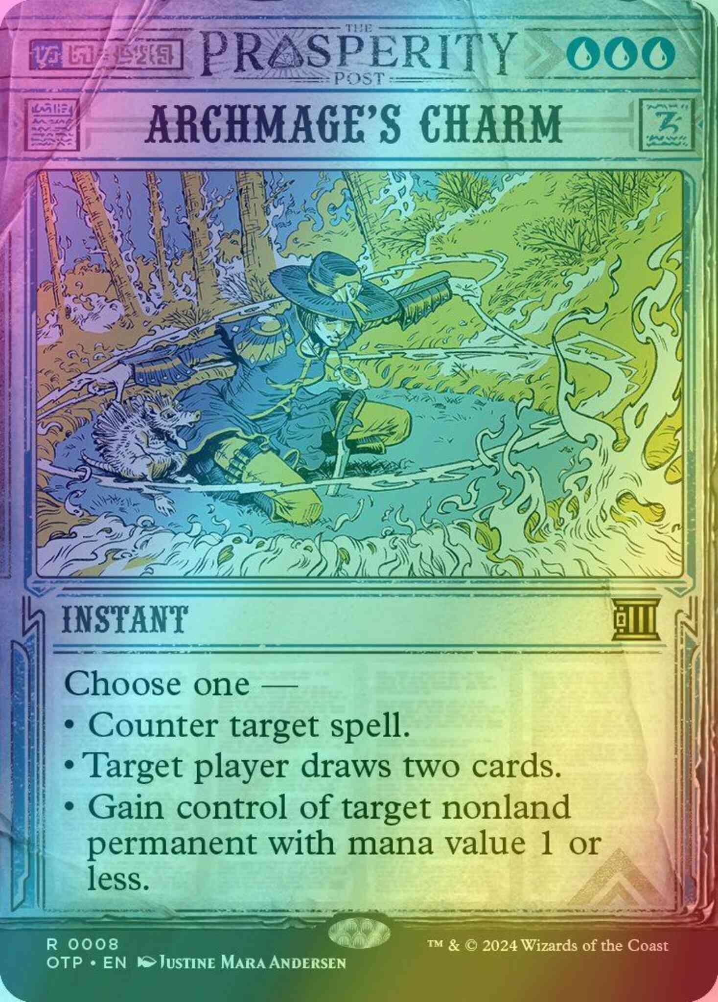 Archmage's Charm [8] [Breaking News Showcase] [Breaking News] [Foil]