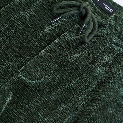 Olive Corduroy Relaxed Fit Trousers