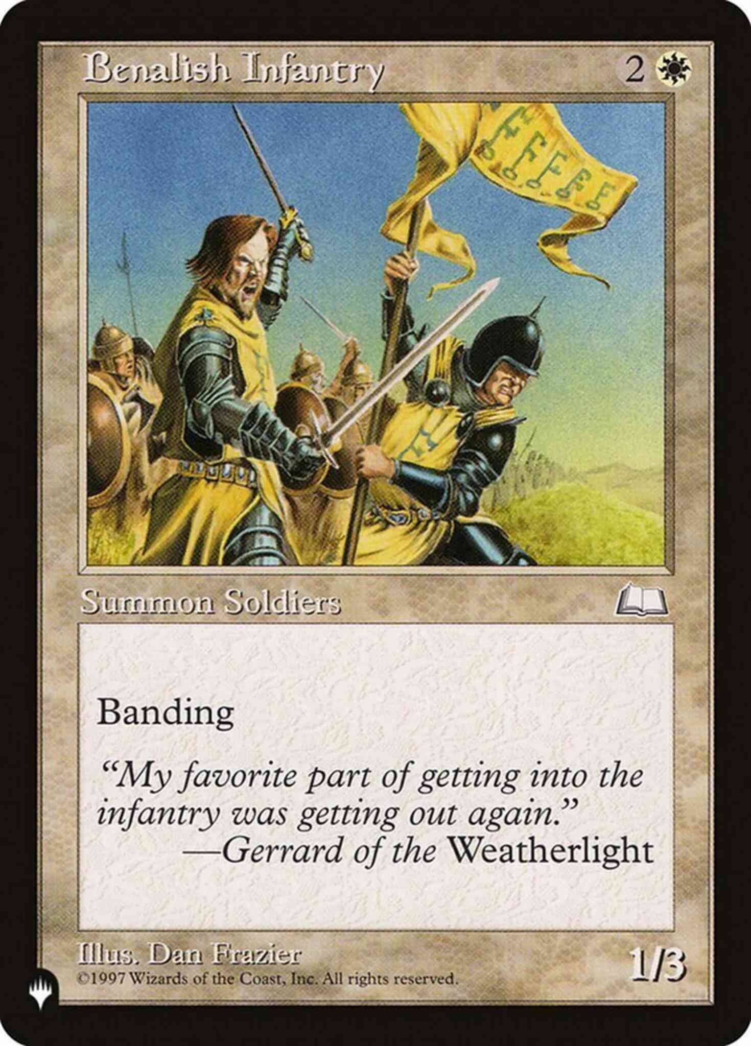Benalish Infantry [WTH-8] [The List] [Non-Foil]