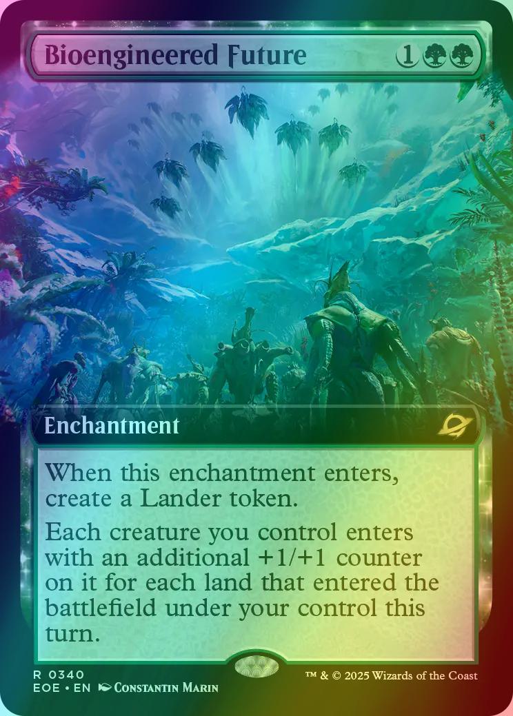 Bioengineered Future [340] [Extended Art] [Edge of Eternities] [Foil]