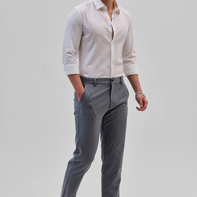 White Slim Fit Shirt