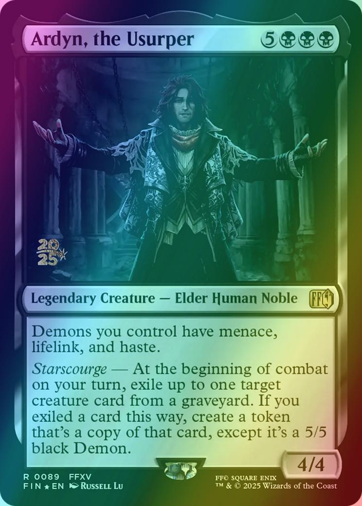Ardyn, the Usurper [89s] [Prerelease] [FINAL FANTASY: Promos] [Foil]