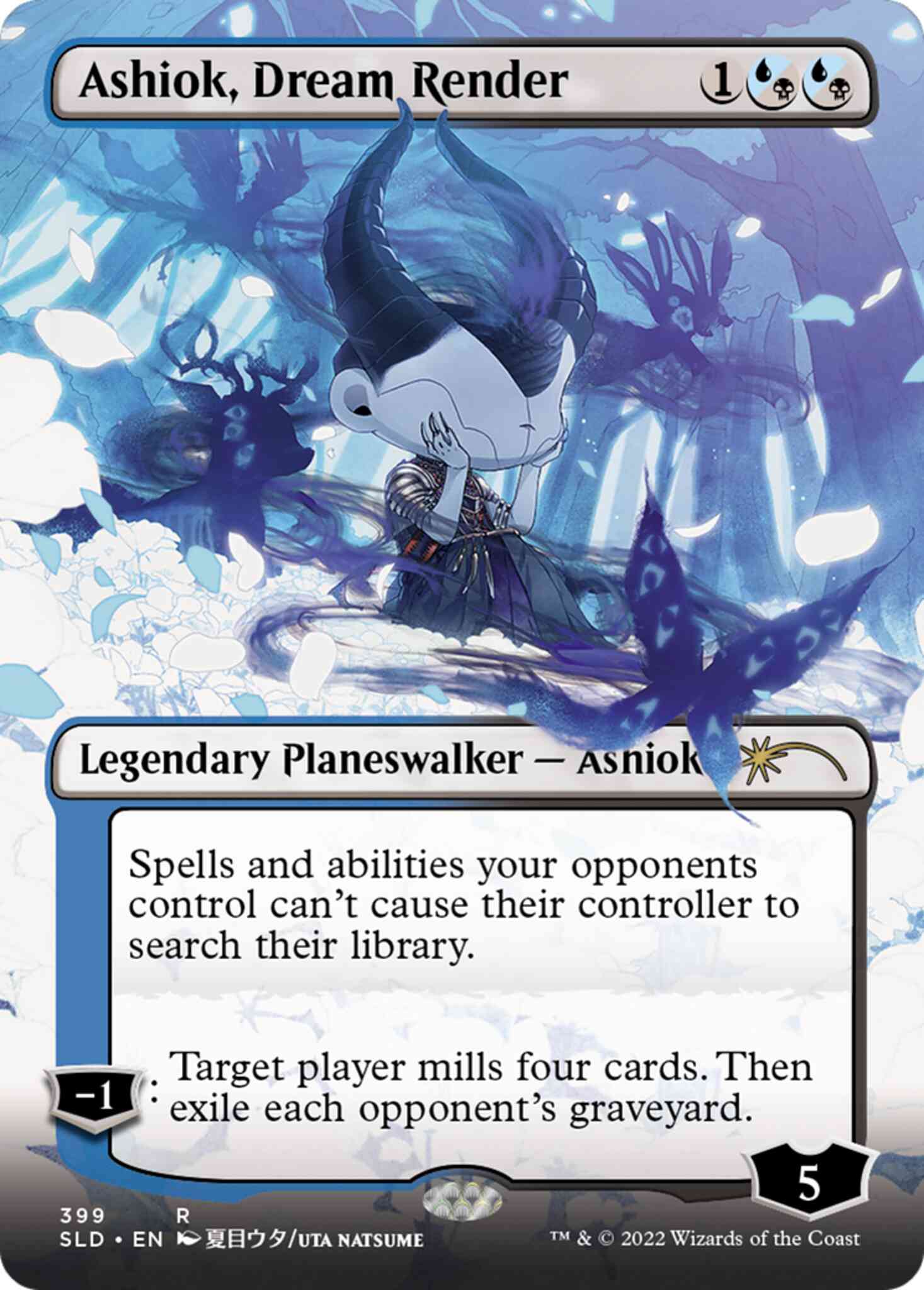 Ashiok, Dream Render [0399] [Borderless] [Li’l Walkers] [Secret Lair Drop] [Non-Foil]