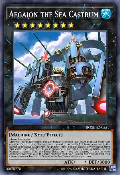 Aegaion the Sea Castrum - BOSH-EN055 - Common - 1st Edition
