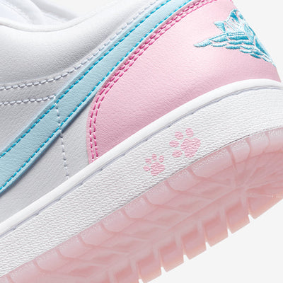 Air Jordan 1 Low Se Paw Print Pink Foam Sale