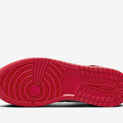 Air Jordan 1 Mid Black White Gym Red Sale