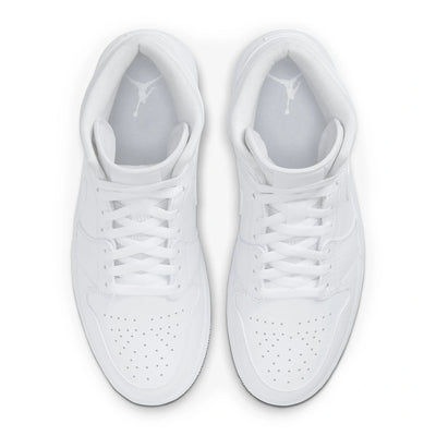 Air Jordan 1 Mid Triple White