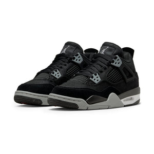 Air Jordan 4 Retro Black Canvas (GS)