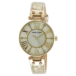Anne Klein Analog Gold Dial Women 35mm