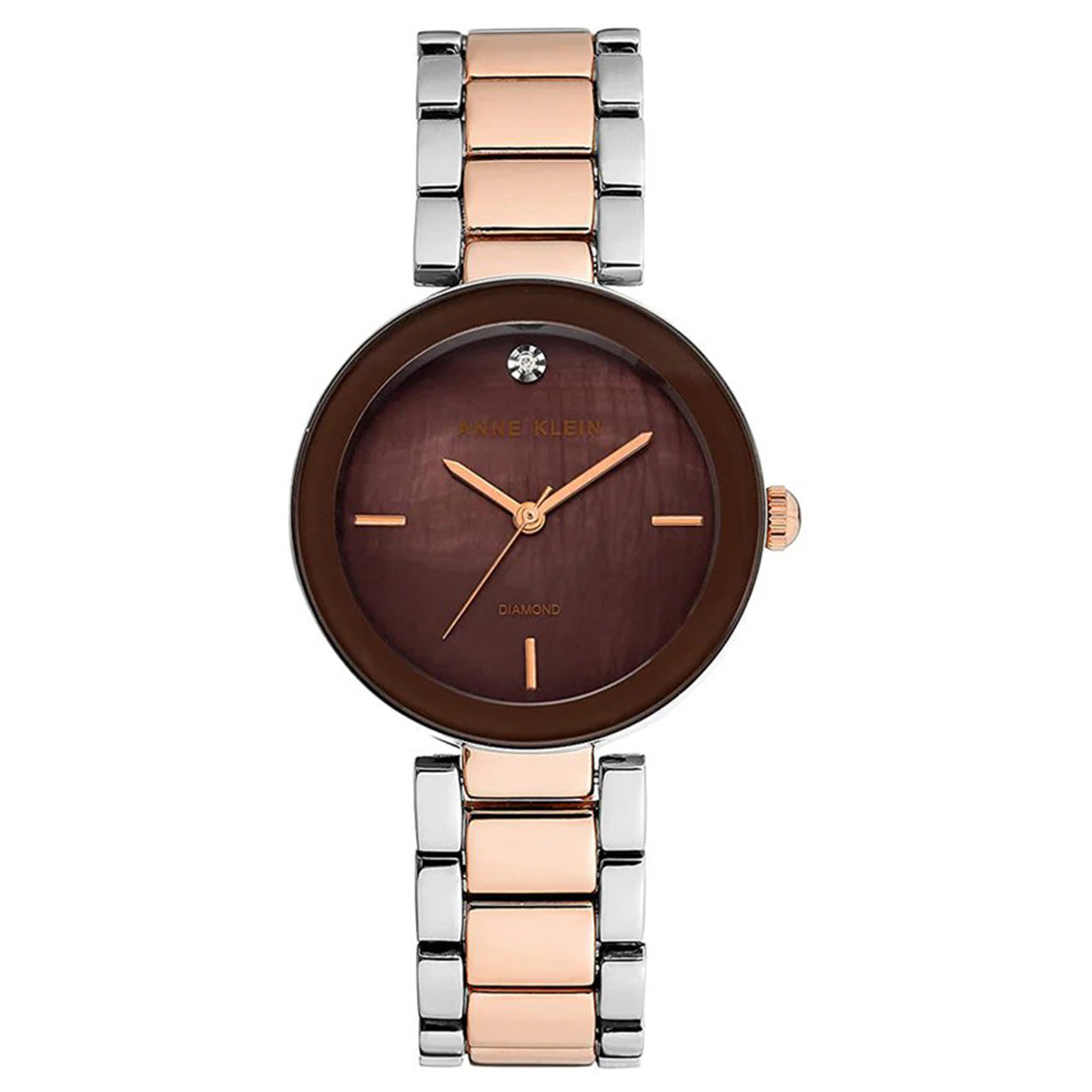 Anne Klein Analog Brown Dial Women 38mm
