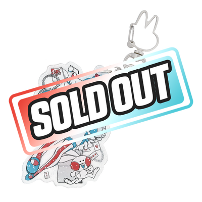 Alice in Waifuland Keychain