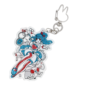 Alice in Waifuland Keychain