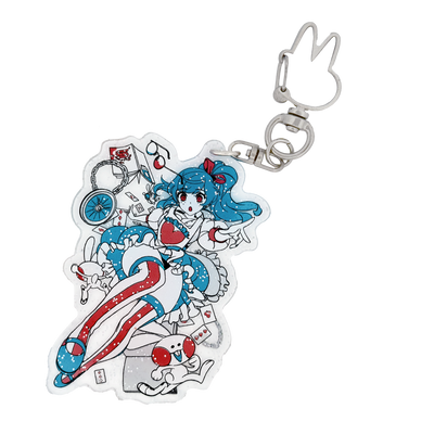 Alice in Waifuland Keychain