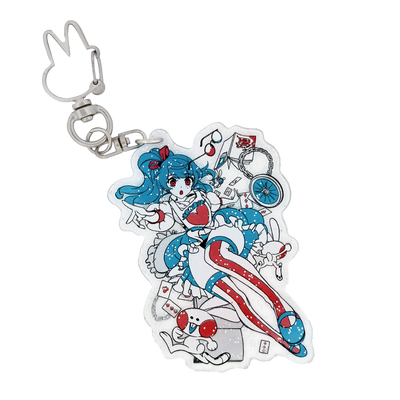 Alice in Waifuland Keychain