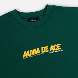 Alma De Ace Sports Club 92 Green Sweatshirt