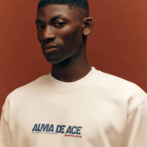 Alma De Ace Sports Club 92 White Sweatshirt