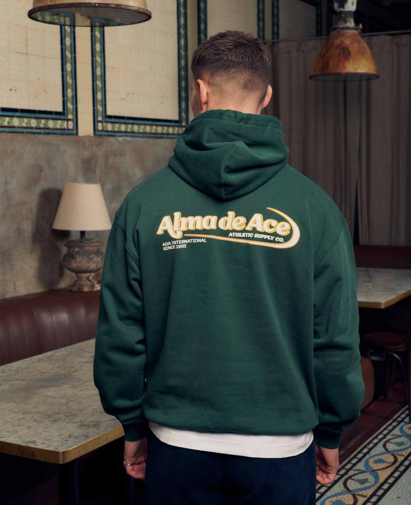 Alma De Ace Athletic Supply Co. Green Hoodie