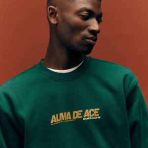 Alma De Ace Sports Club 92 Green Sweatshirt