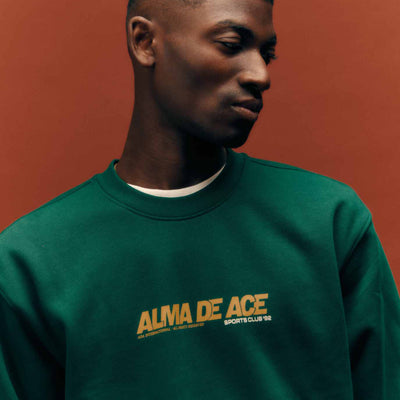 Alma De Ace Sports Club 92 Green Sweatshirt