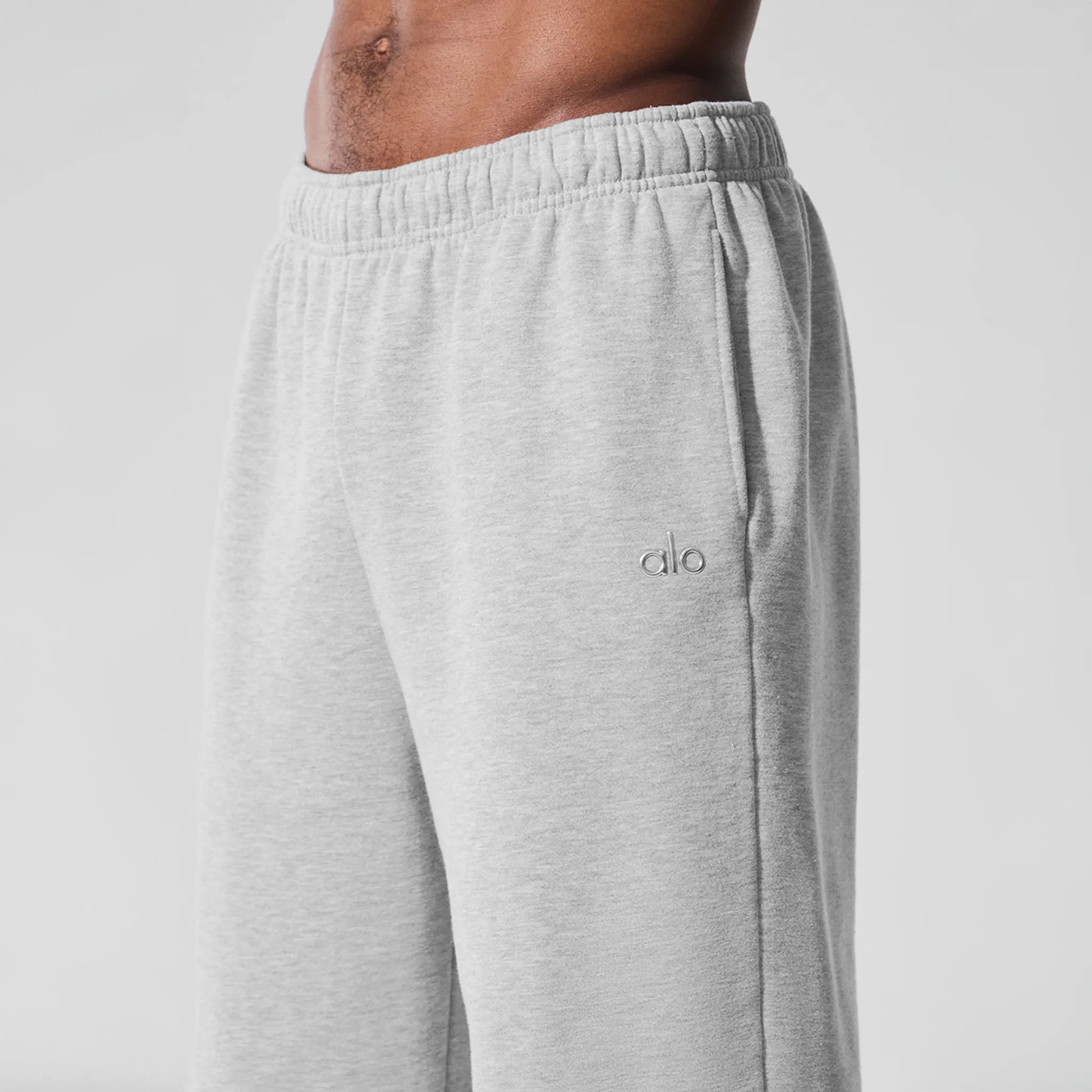 Alo Yoga Accolade Athletic Heather Grey Sweatpants