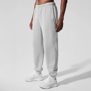 Alo Yoga Accolade Athletic Heather Grey Sweatpants