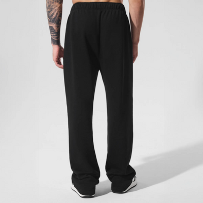 Alo Yoga Accolade Straight Leg Black Sweatpants