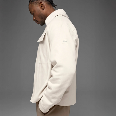 Alo Yoga Canvas Utility Bone Shacket Jacket