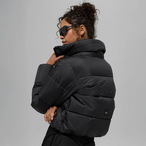 Alo Yoga Gold Rush Black Puffer Jacket (W)