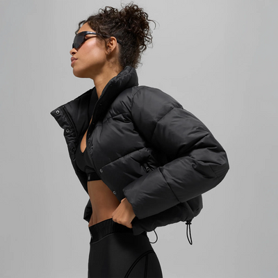 Alo Yoga Gold Rush Black Puffer Jacket (W)