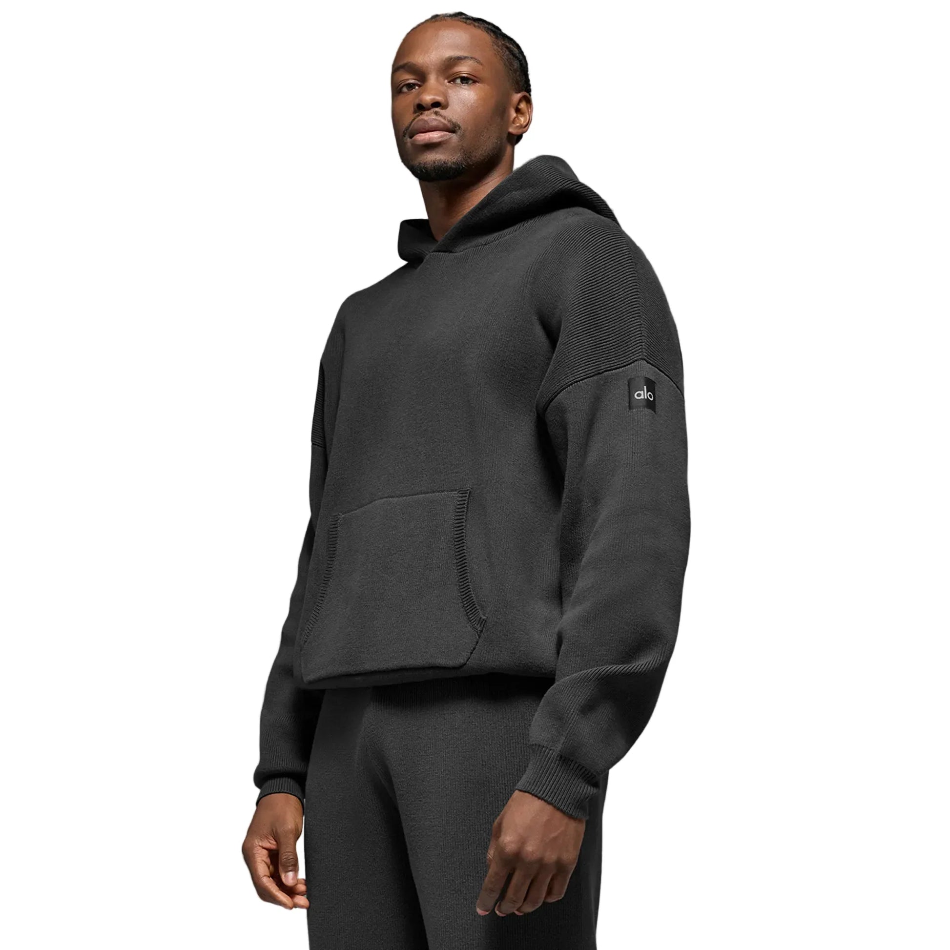 Alo Yoga Scholar Anthracite Hoodie