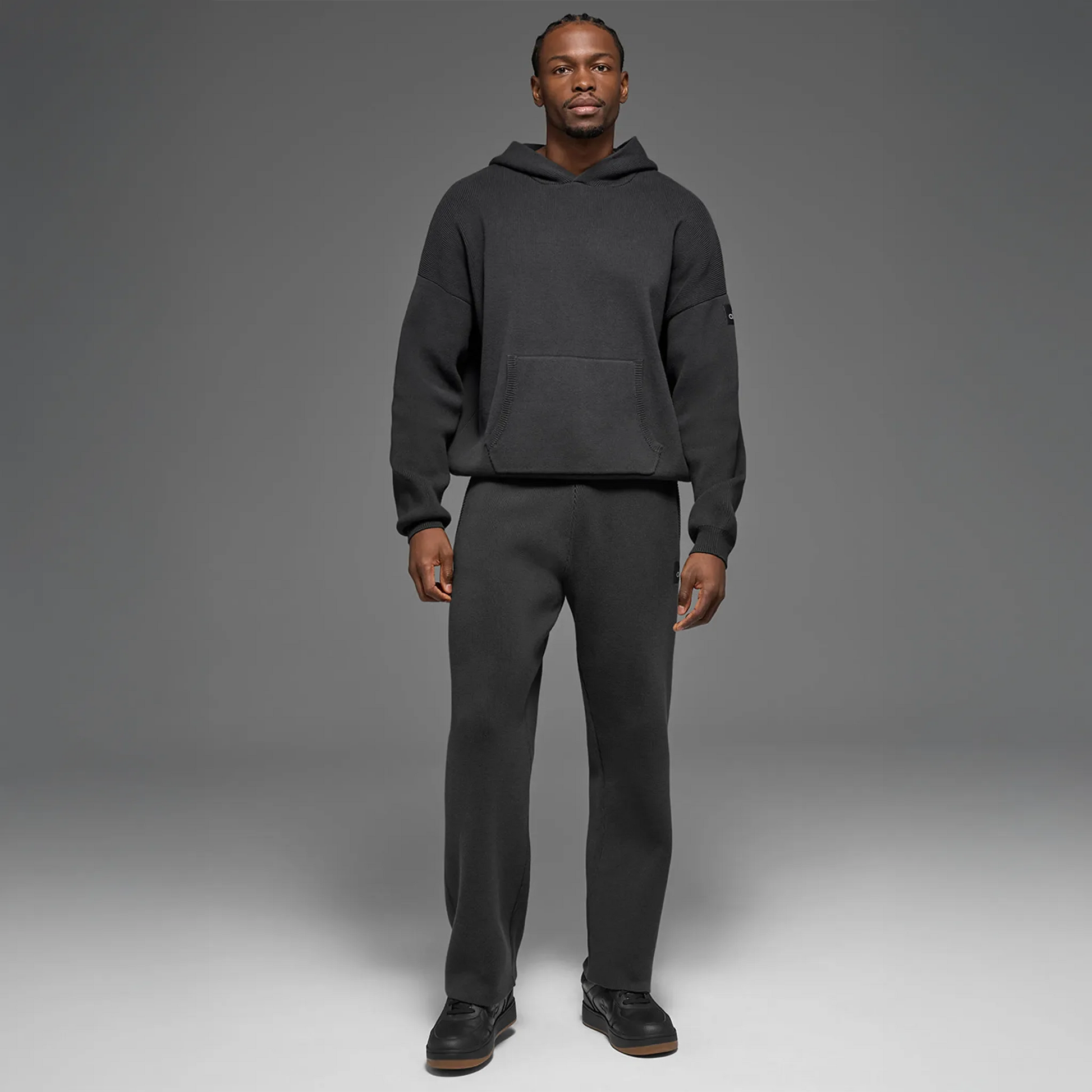 Alo Yoga Scholar Anthracite Hoodie