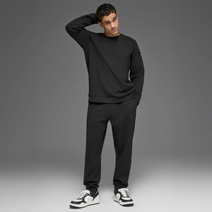 Alo Yoga Waffle Lounge Black Sweatpants