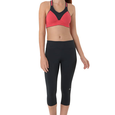 Smooth Fitness Capri Pant - Dark Grey