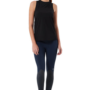 Smooth and Seamless Fitness Tank Top - Black