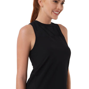 Smooth and Seamless Fitness Tank Top - Black