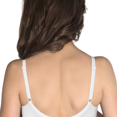 Perfect Poise Non-Padded, Non-Wired Cotton Bra - White