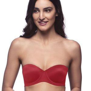Multiway Padded Wired Bra - Festive Red