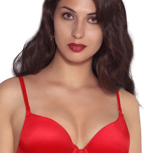 Perfect Lift Padded Wired Push-up Bra - Tiger Lily