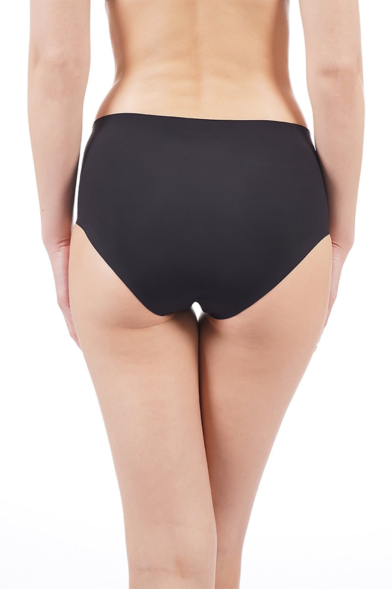 Vanish Seamless High Waist Panty - Black