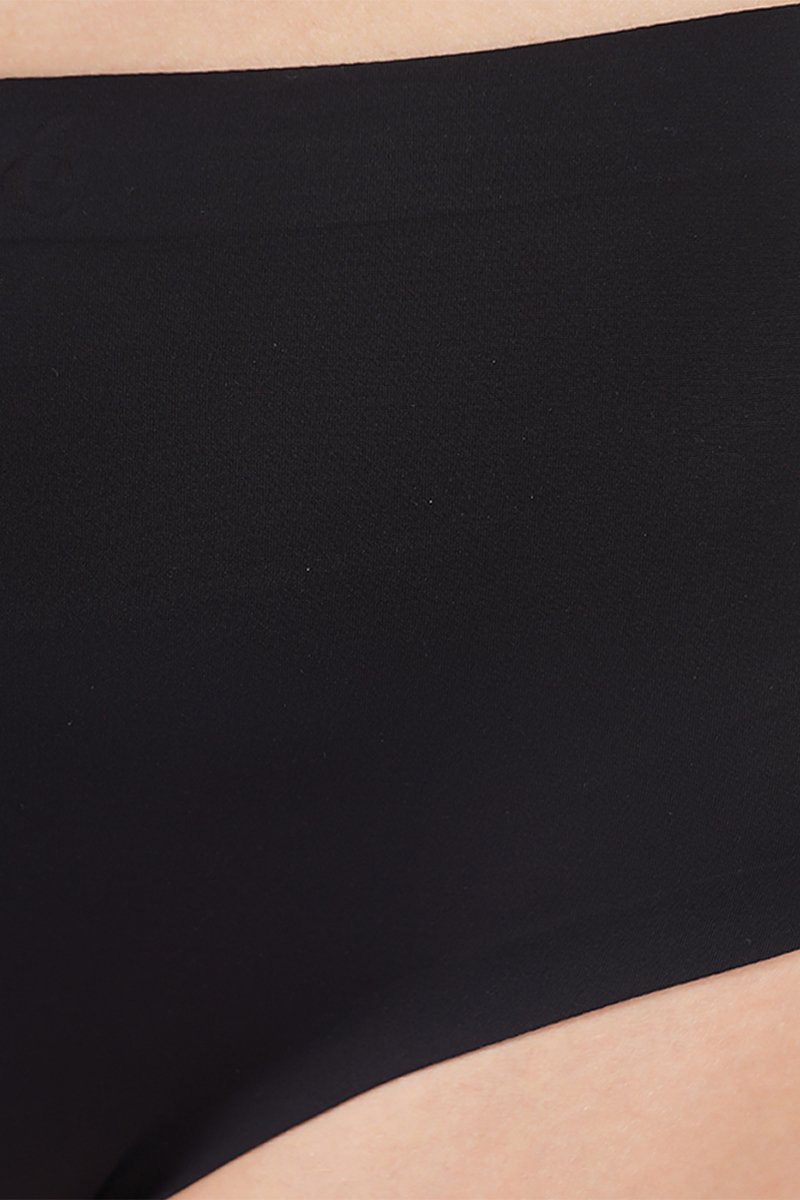 Vanish Seamless High Waist Panty - Black
