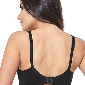 Elegant Concealer Non-Padded & Non-Wired Bra - Black