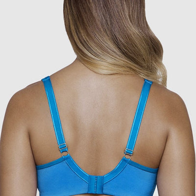 Ultimo Summer Lush Non-Padded Wired Seamless Bra - Imperial Blue
